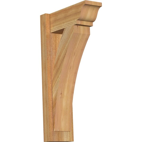Ekena Millwork Thorton Traditional Rough Sawn Outlooker, Western Red Cedar, 6"W x 14"D x 26"H OUT06X14X26THR01RWR - main